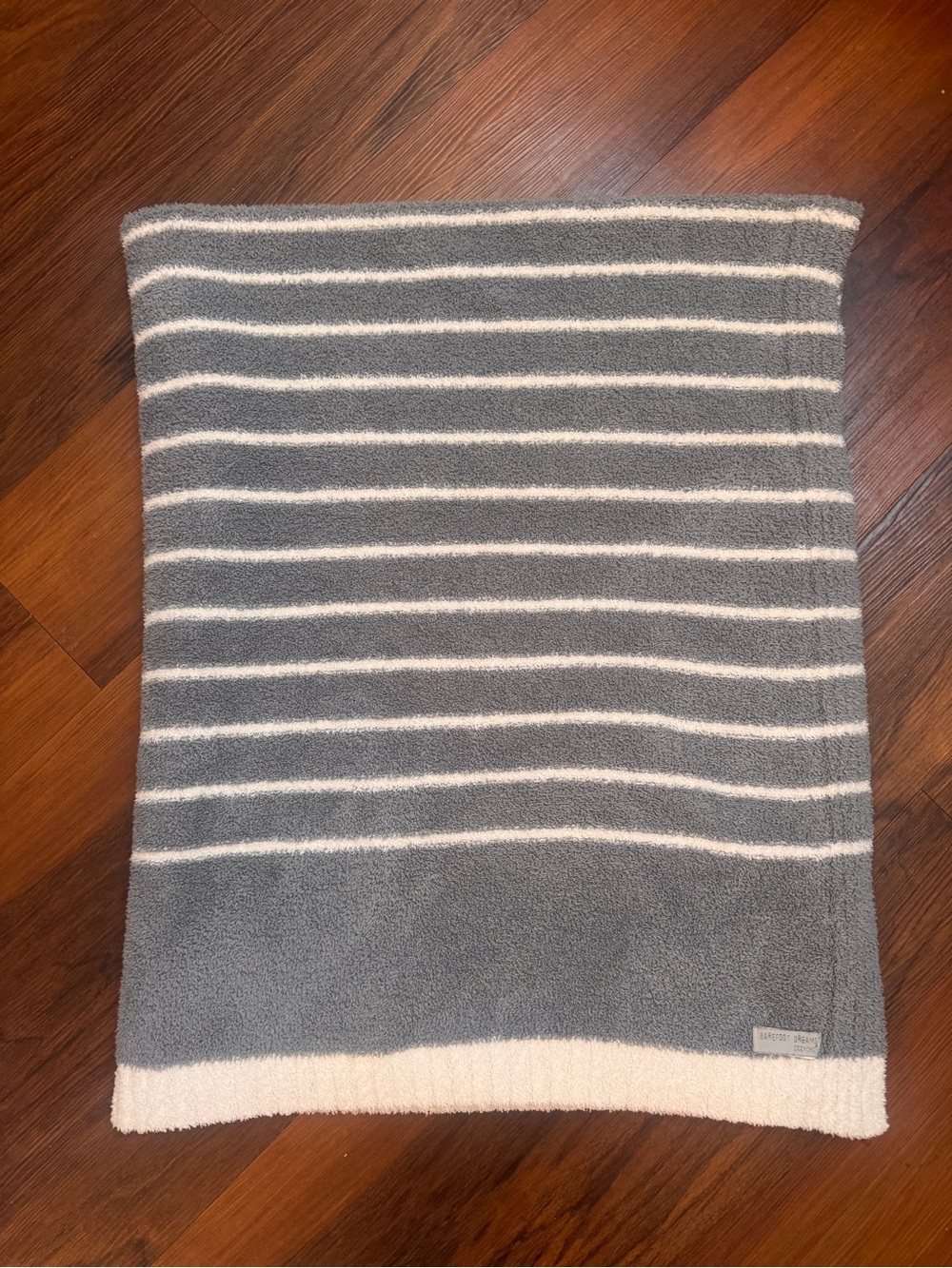 Barefoot Dreams CozyChic Horizontal Stripe Throw Blanket